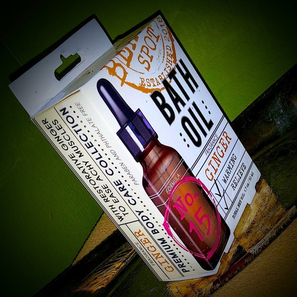 Ginger Aromatherapy Bath Oil